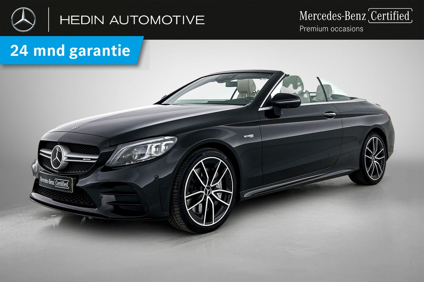 Mercedes-Benz C-klasse Cabrio - C 43 AMG Automaat 4MATIC | Premium Plus Pakket | AMG Nightpakket | AMG Ride Control Onders - AutoWereld.nl