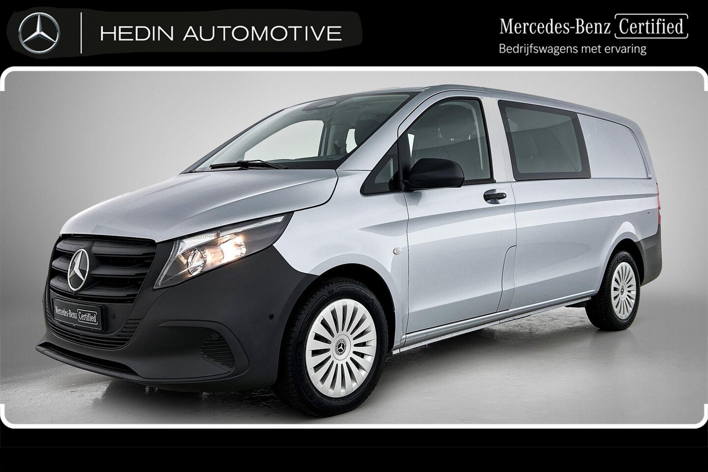 Mercedes-Benz Vito - 114 L2 Automaat RWD Pro Dubbel Cabine | Standkachel | Parkpilot | Stoelverwarming | Naviga - AutoWereld.nl