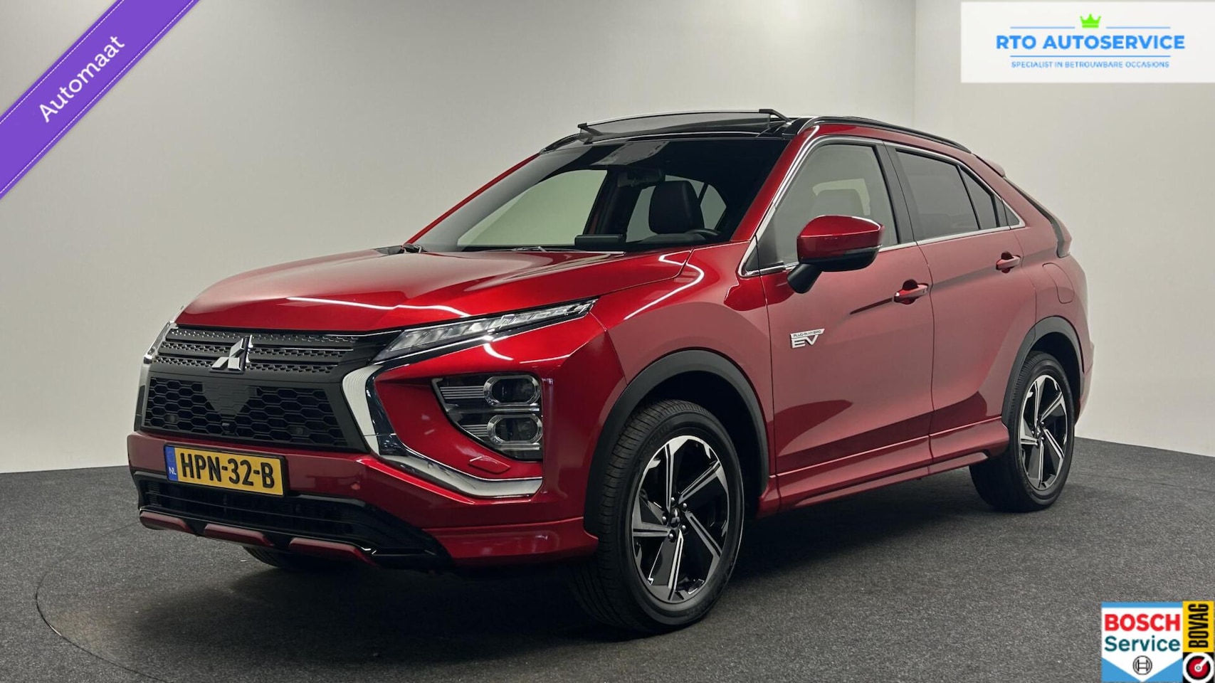 Mitsubishi Eclipse Cross - 2.4 PHEV Instyle PANO LEER TREKHAAK CAMERA. - AutoWereld.nl