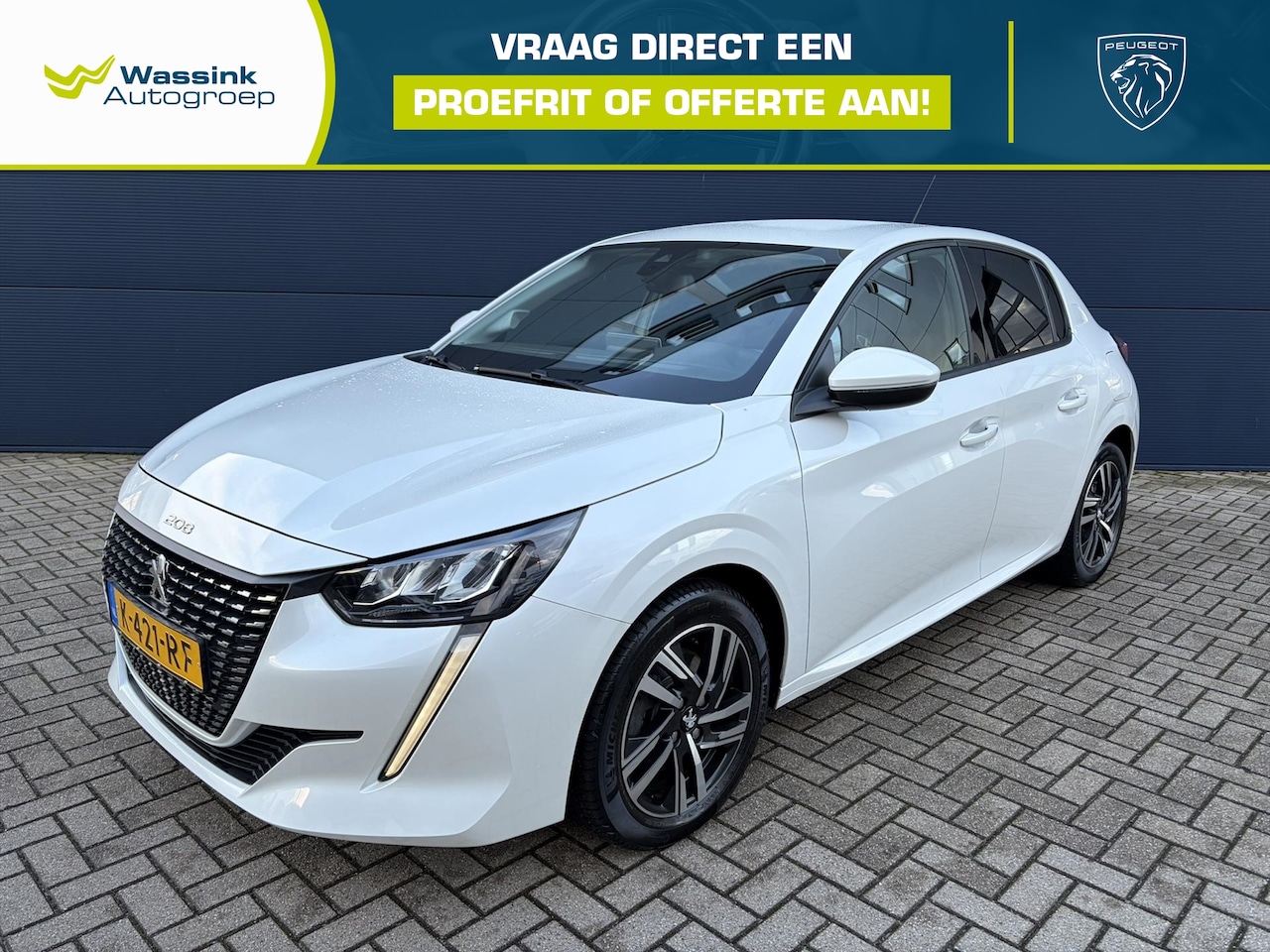 Peugeot 208 - 1.2 PureTech 100pk Allure | Navigatie | Parkeercamera | LED | Parkeersensoren | Cruise con - AutoWereld.nl