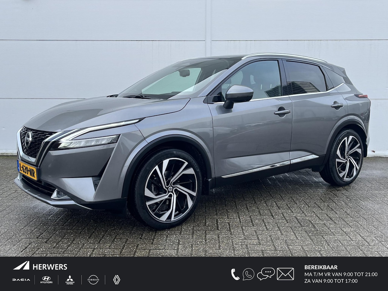 Nissan Qashqai - 1.3 MHEV Xtronic Tekna Plus / Trekhaak (1800 kg) / Apple Carplay/Android Auto / Cruise con - AutoWereld.nl