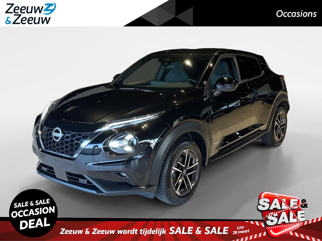 Nissan Juke - 1.6 Hybrid N-Connecta *Navi+Camera*Climate*Parc Assist*LM.Velgen*IN NIEUW STAAT! - AutoWereld.nl