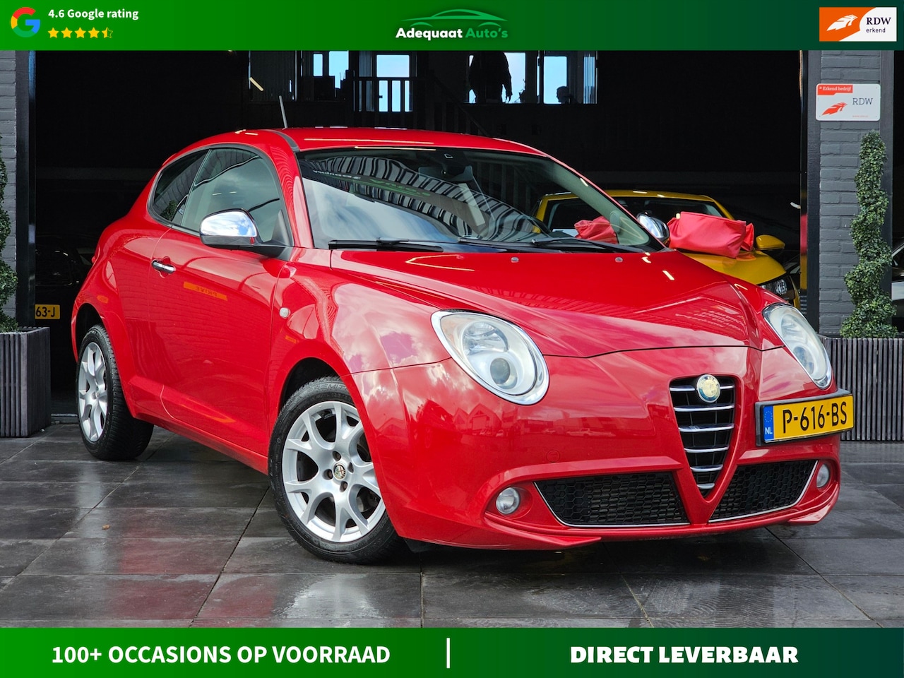 Alfa Romeo MiTo - 1.4 T Distinctive|AUT|Stoelvw|PDC|Airco|APK - AutoWereld.nl