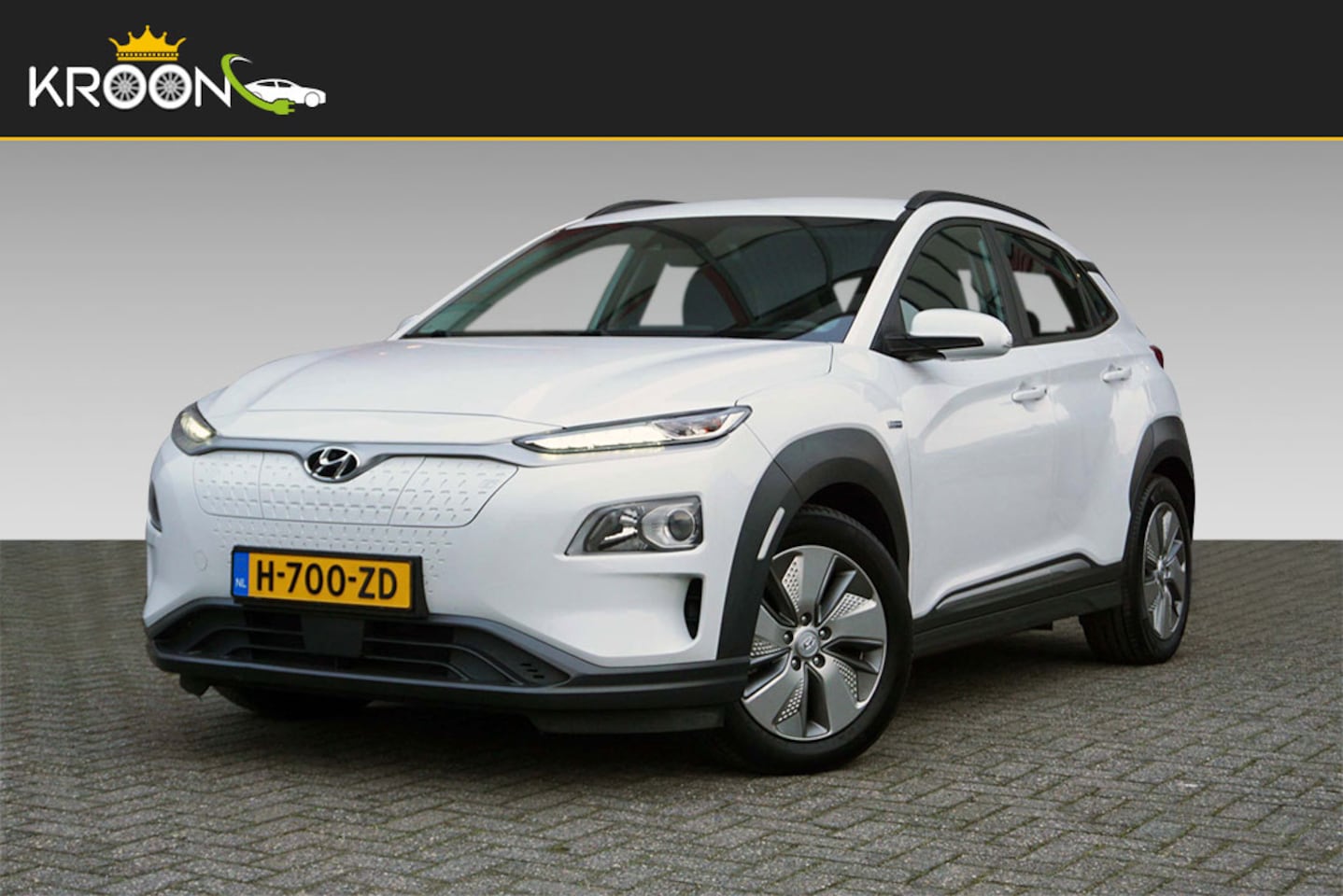 Hyundai Kona Electric - EV Comfort 64kWh 3-Fase SOH 94% Navi Pack - AutoWereld.nl