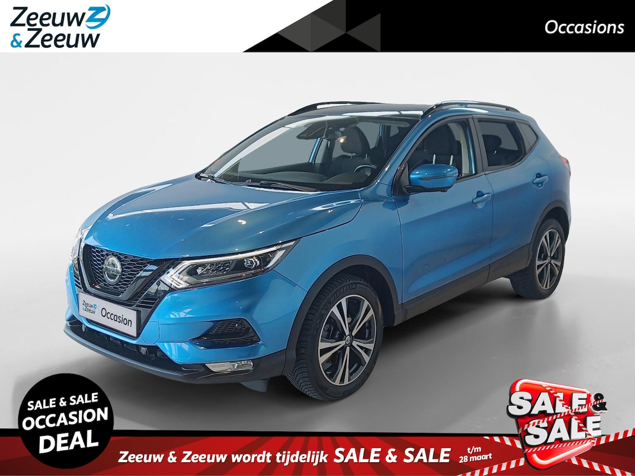 Nissan Qashqai - 1.3 DIG-T N-Motion *Automaat*Navi+Camera*Climate Contol*Stoelverwaming*360Camera*Trekhaak* - AutoWereld.nl