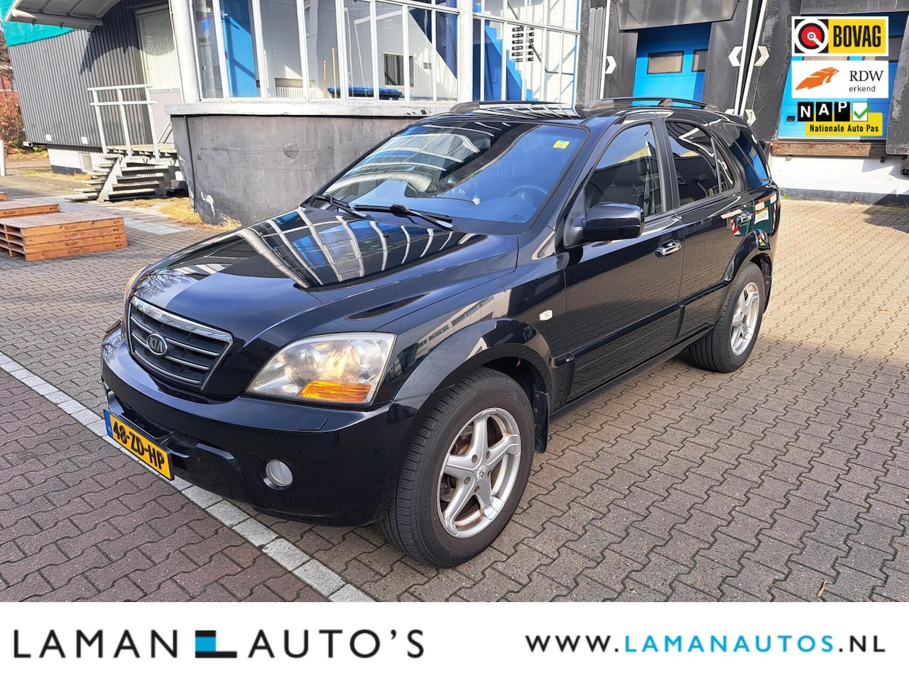 Kia Sorento - 3.3 V6 X-clusive Aut. |4x4|Youngtimer|V6|3500KG|Leder|Navi|ECC|Cruise|18" LMV | Voorschote - AutoWereld.nl