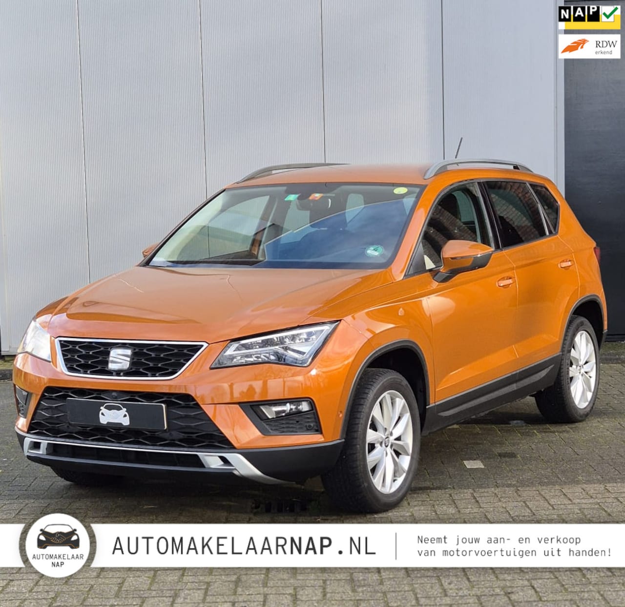 SEAT Ateca - 1.6 TDI Style / 360 camera / Org. NL / 1e eigenaar / Navigatie / - AutoWereld.nl