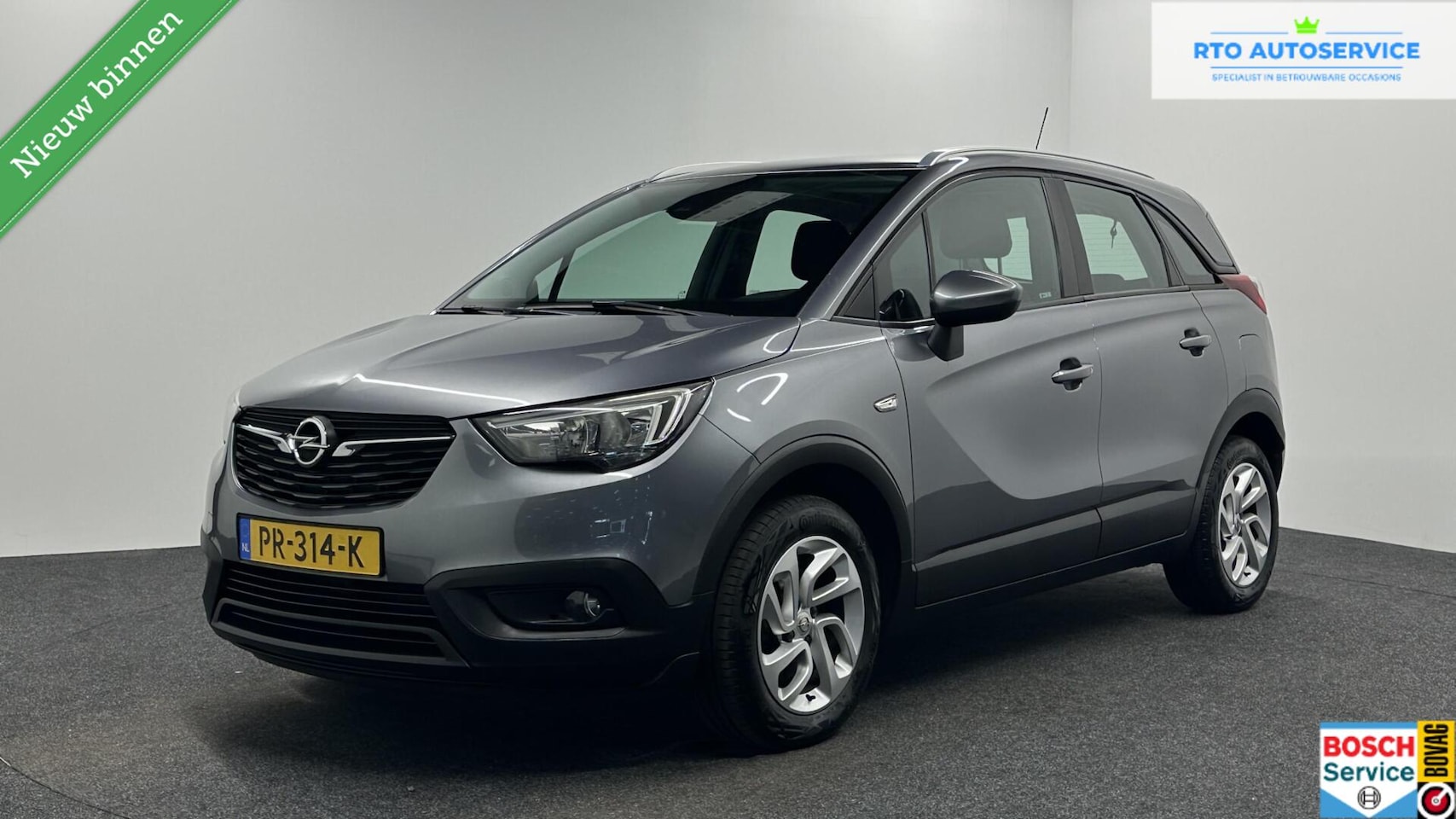 Opel Crossland X - 1.2 Turbo Online Edition CARPLAY NAVI TREKHAAK. - AutoWereld.nl