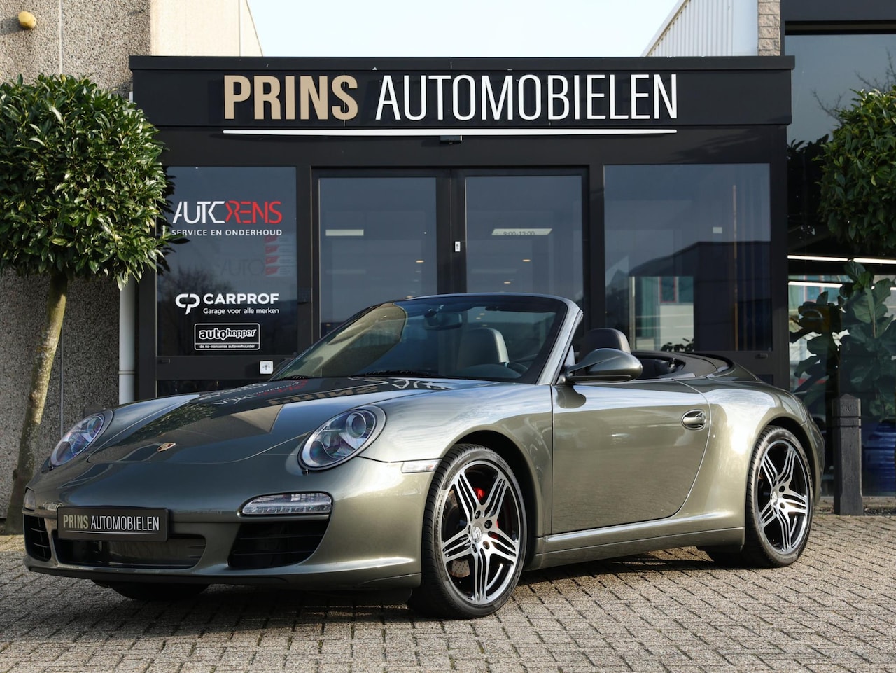 Porsche 911 Cabrio - 3.8 Carrera 4S Aventurine|PSM|CHRONO|Stoelvent - AutoWereld.nl