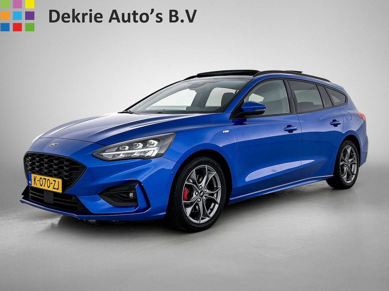 Ford Focus Wagon - 1.5D ST Line X Business / Panoramadak / Pdc+camera / Cruis adaptief /Stuur-Stoelverwarming - AutoWereld.nl