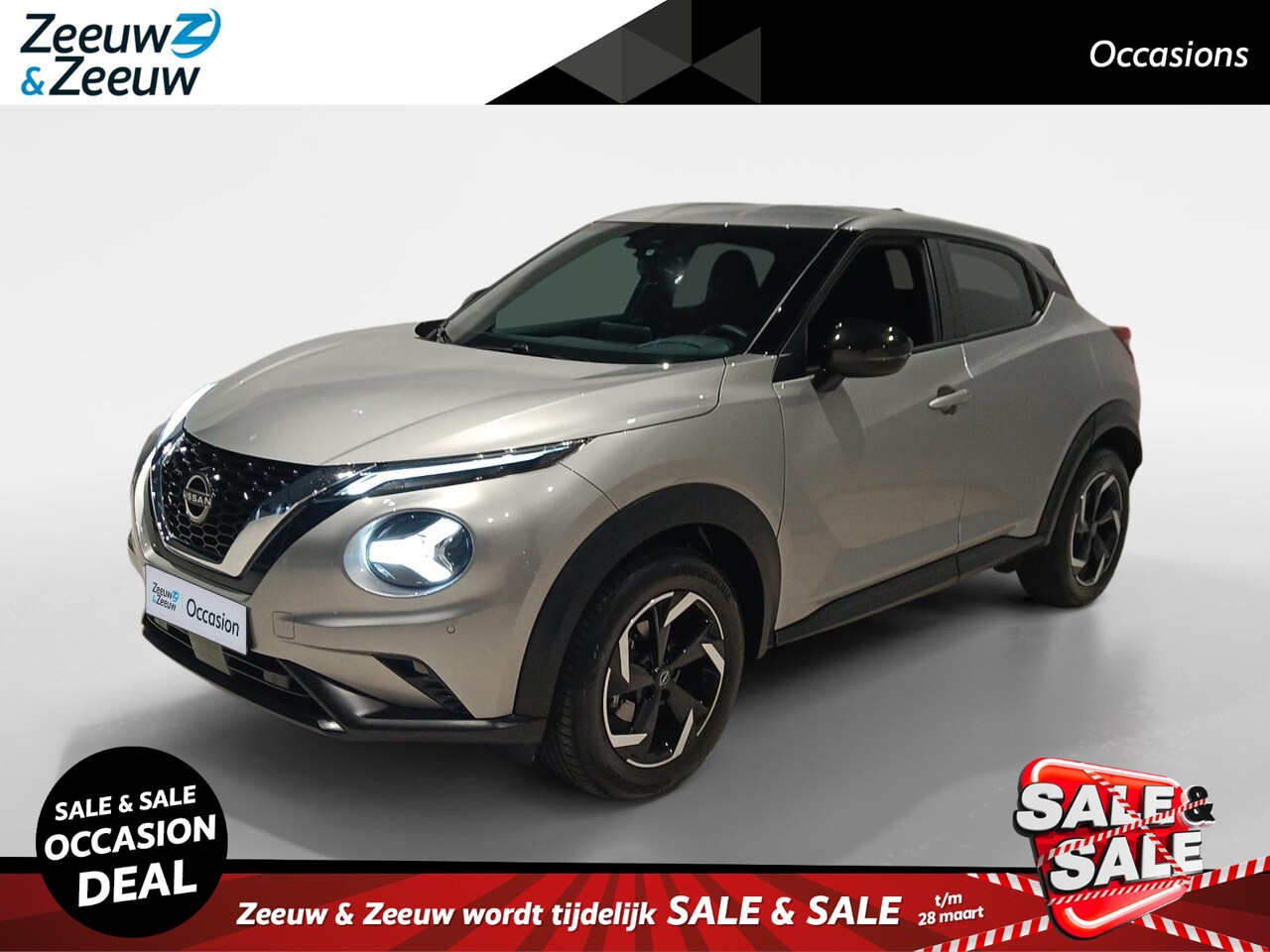 Nissan Juke - 1.0 DIG-T N-Connecta *Navi+Camera*Climate*Parc Assist*LM.Velgen*IN ZEER NETTE STAAT! - AutoWereld.nl