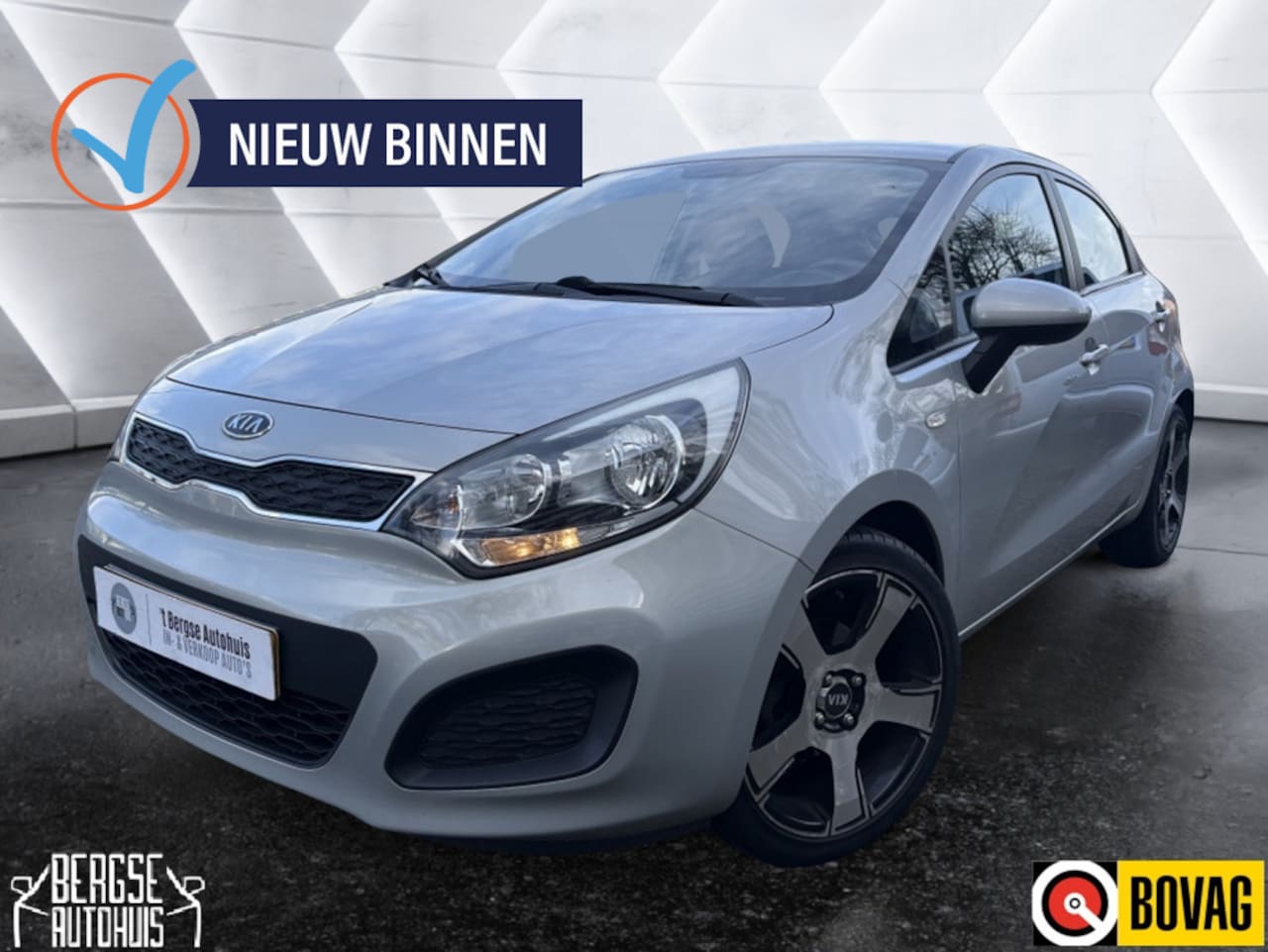 Kia Rio - 1.2 CVVT Comf. Pack Elek.R Airco Lmv - AutoWereld.nl