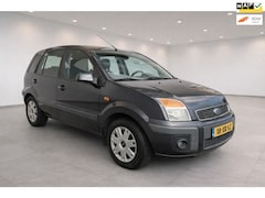 Ford Fusion - 1.4-16V Ghia, trekhaak, airco, elektrische ramen, elektrische spiegels, apk, nap, inruil m