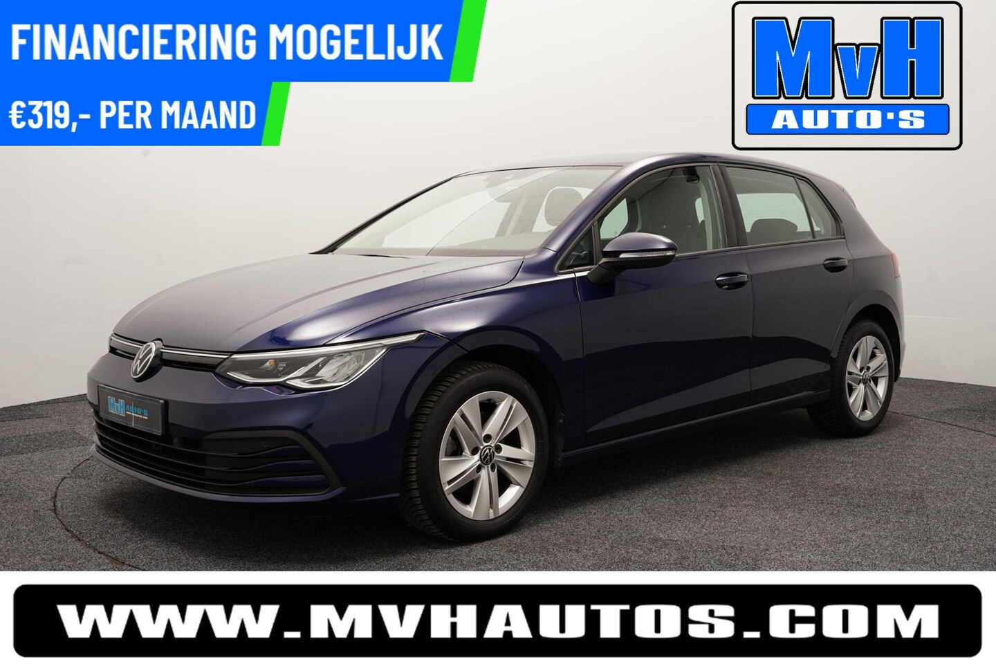 Volkswagen Golf - 1.0 eTSI Life|ACC|NAVI|PDC|ORG.NL|LED|VIRTUAL - AutoWereld.nl