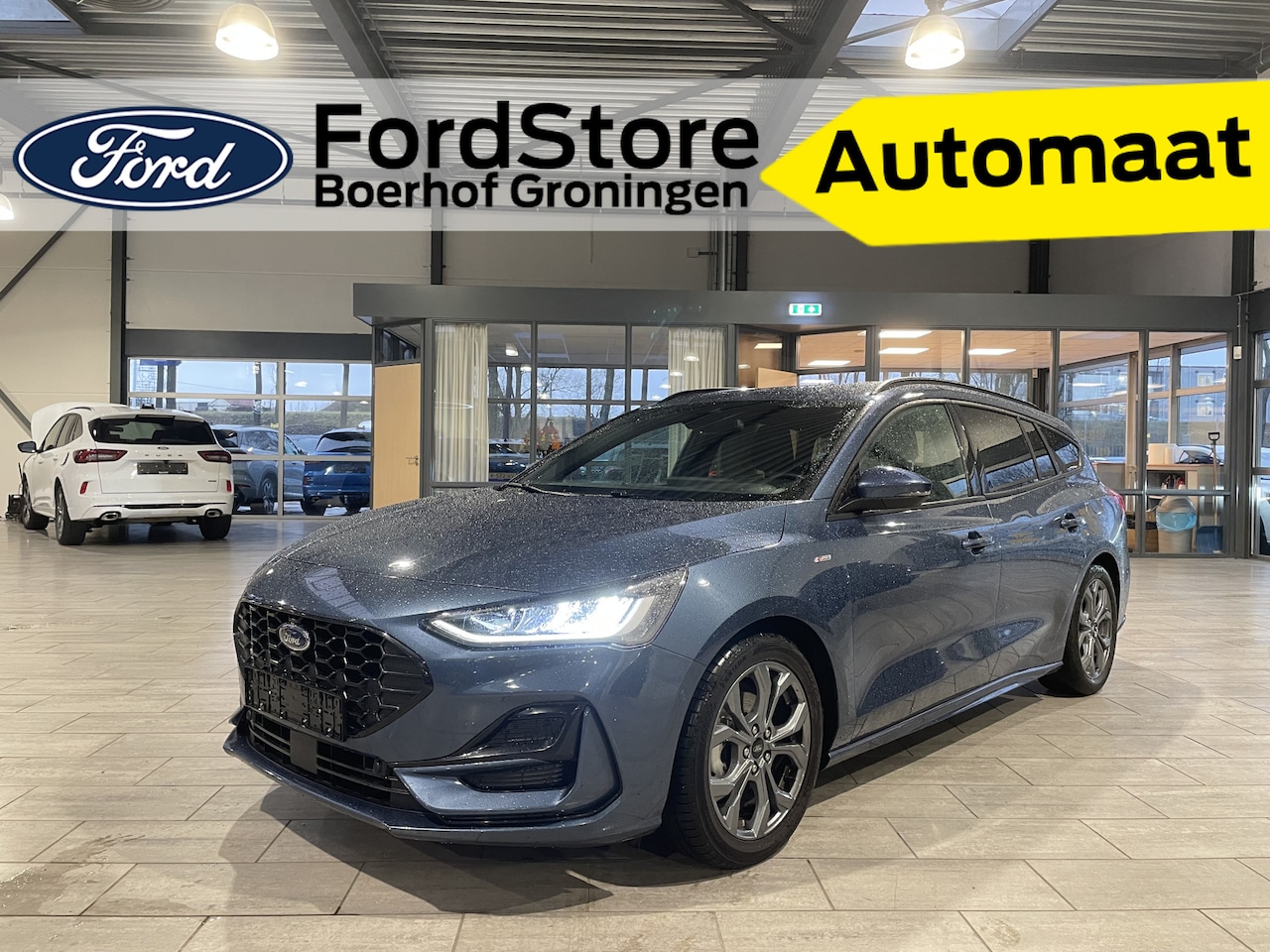 Ford Focus Wagon - Ecoboost Hybrid 155 pk ST-line | Winter Pack | LED | Camera | Adapt. Cruise | Apple Carpla - AutoWereld.nl