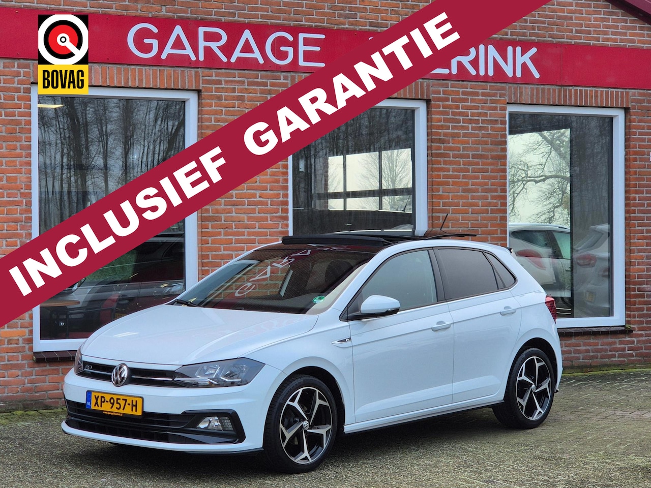 Volkswagen Polo - 1.0 TSI Highline R 95PK 5drs clima, adapt cruise, navi, carplay, lmv - AutoWereld.nl