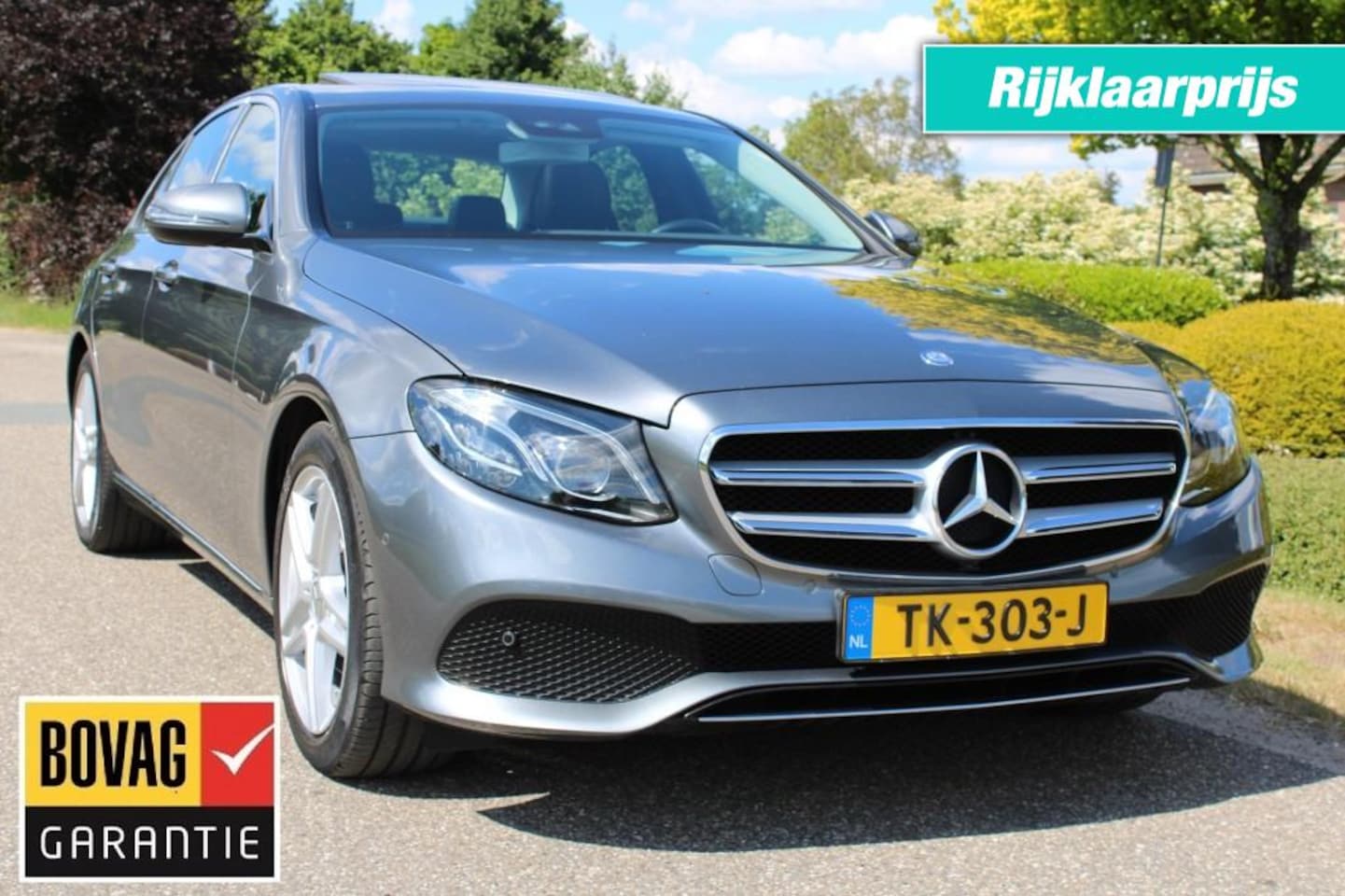 Mercedes-Benz E-klasse - 250 211pk Sedan Prestige Plus automaat ECC/cruise/navi/camera/schuifdak - AutoWereld.nl