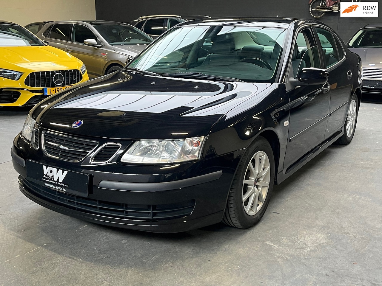 Saab 9-3 Sport Sedan - 1.8t Solid 1 ste eigenaar 117 DK carpas !! - AutoWereld.nl