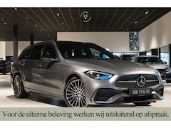 Mercedes-Benz C-klasse Estate - 300 AMG Night Massage|ACC|Keyless|Pano|360|Soundsysteem|LED|19"|New Service
