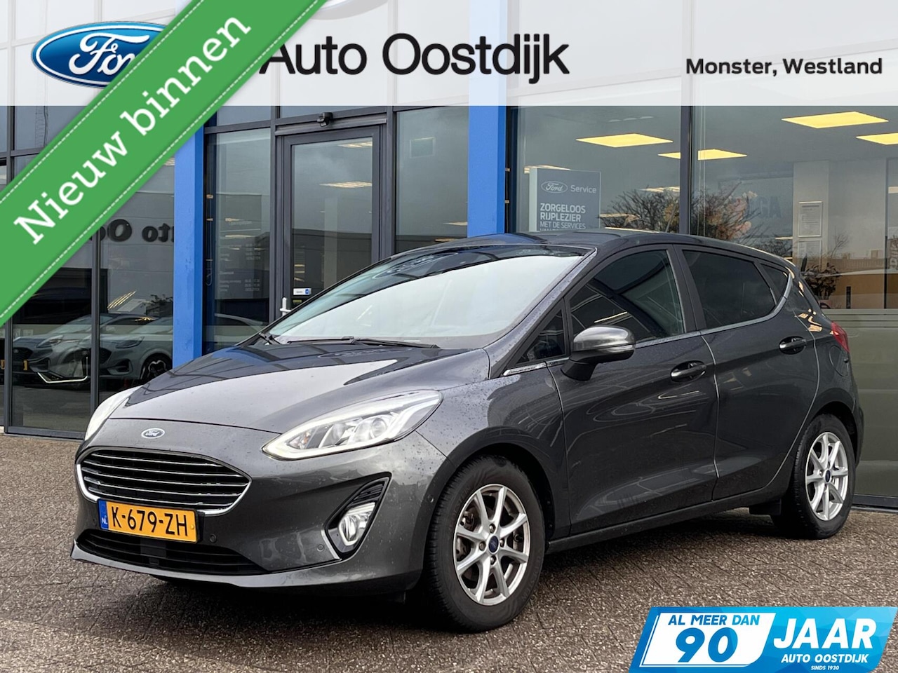 Ford Fiesta - 1.0 EcoBoost Titanium X 95PK Adaptieve Cruise Winterpack Camera B&O Keyless Navi Blind-Spo - AutoWereld.nl