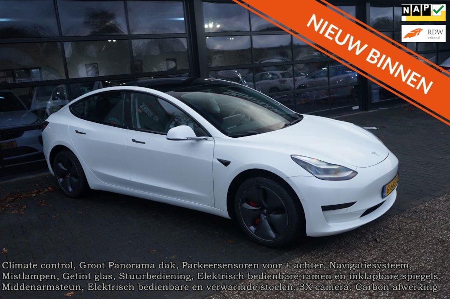 Tesla Model 3 - Standard RWD Plus 60 kWh - AutoWereld.nl