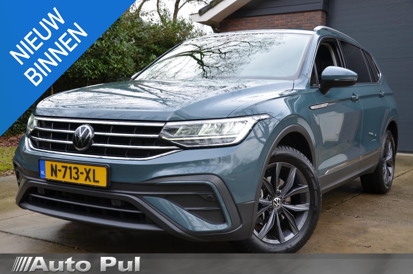 Volkswagen Tiguan Allspace - 1.5 TSI Life Business 7 Persoons Navi/Pdc/Ecc/Achteruitrijcamera/Stoel&Stuur verwarming/Vi - AutoWereld.nl