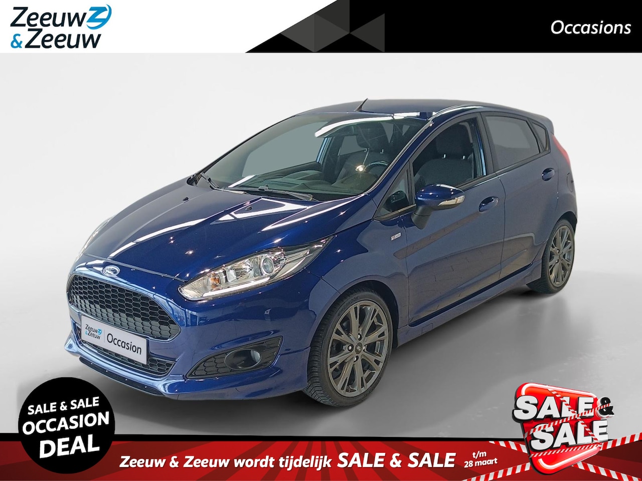 Ford Fiesta - 1.0 EcoBoost ST Line *Navi+Camera*Climate Control*LM.Velgen*Cruise Control*Zeer leuke auto - AutoWereld.nl