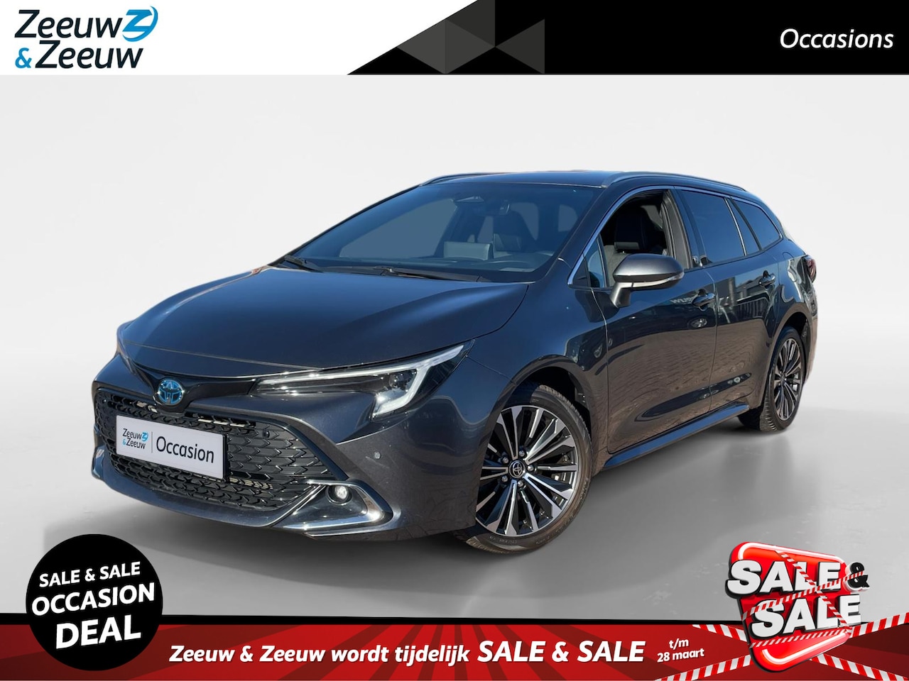 Toyota Corolla Touring Sports - 1.8 Hybrid First Edition *Automaat*Navi+Camera*Climate Control*Winter Pack*Keyless Entry*C - AutoWereld.nl