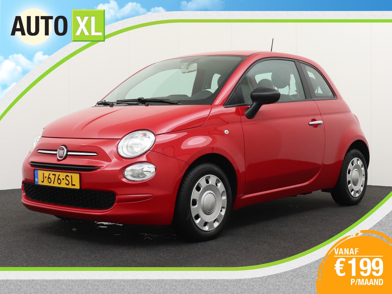 Fiat 500 - 1.0 Hybrid Pop Bluetooth Cruise Control DAB - AutoWereld.nl