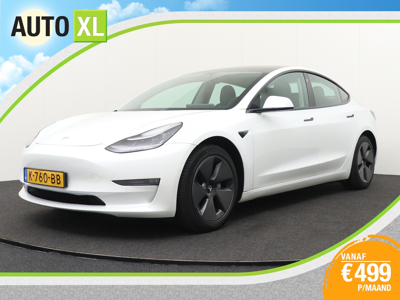 Tesla Model 3 - Long Range RWD Long Range Face Lift Full Self-Driving Rijstrookwissel Trekhaak - AutoWereld.nl