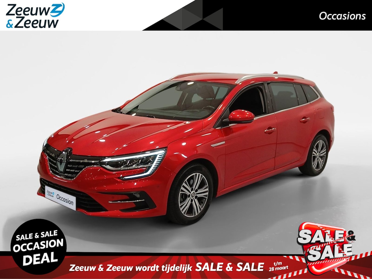 Renault Mégane E-Tech - Estate 1.6 Plug-In Hybrid 160 Techno *Automaat*Navi+Camera*Climate*HEAD-UP Display*LED*Par - AutoWereld.nl