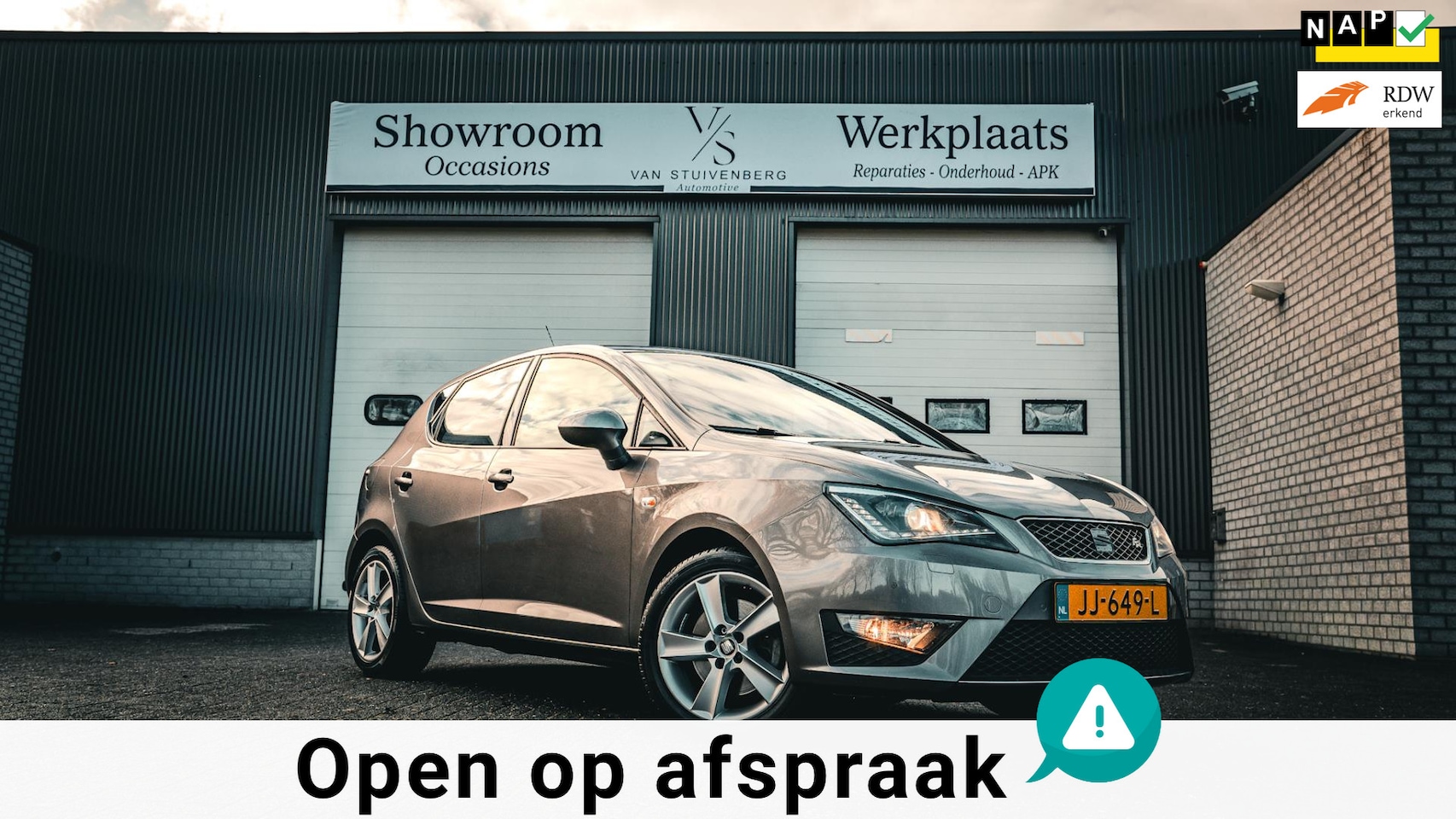 SEAT Ibiza - 1.0 EcoTSI FR Connect AUTOMAAT LED CLIMA CRUISE - AutoWereld.nl