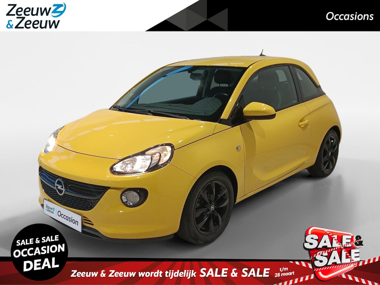 Opel ADAM - 1.0 Turbo Unlimited *Airco*LM.Velgen*Stuurverwarming*Cruise Control*Mooie Auto! - AutoWereld.nl
