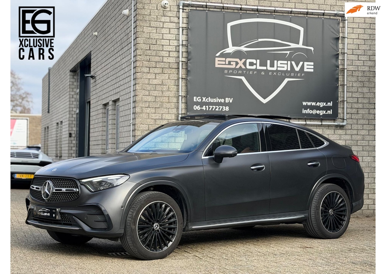 Mercedes-Benz GLC-klasse Coupé - 300de 4MATIC Luxury Line AMG PANO BURMESTER - AutoWereld.nl