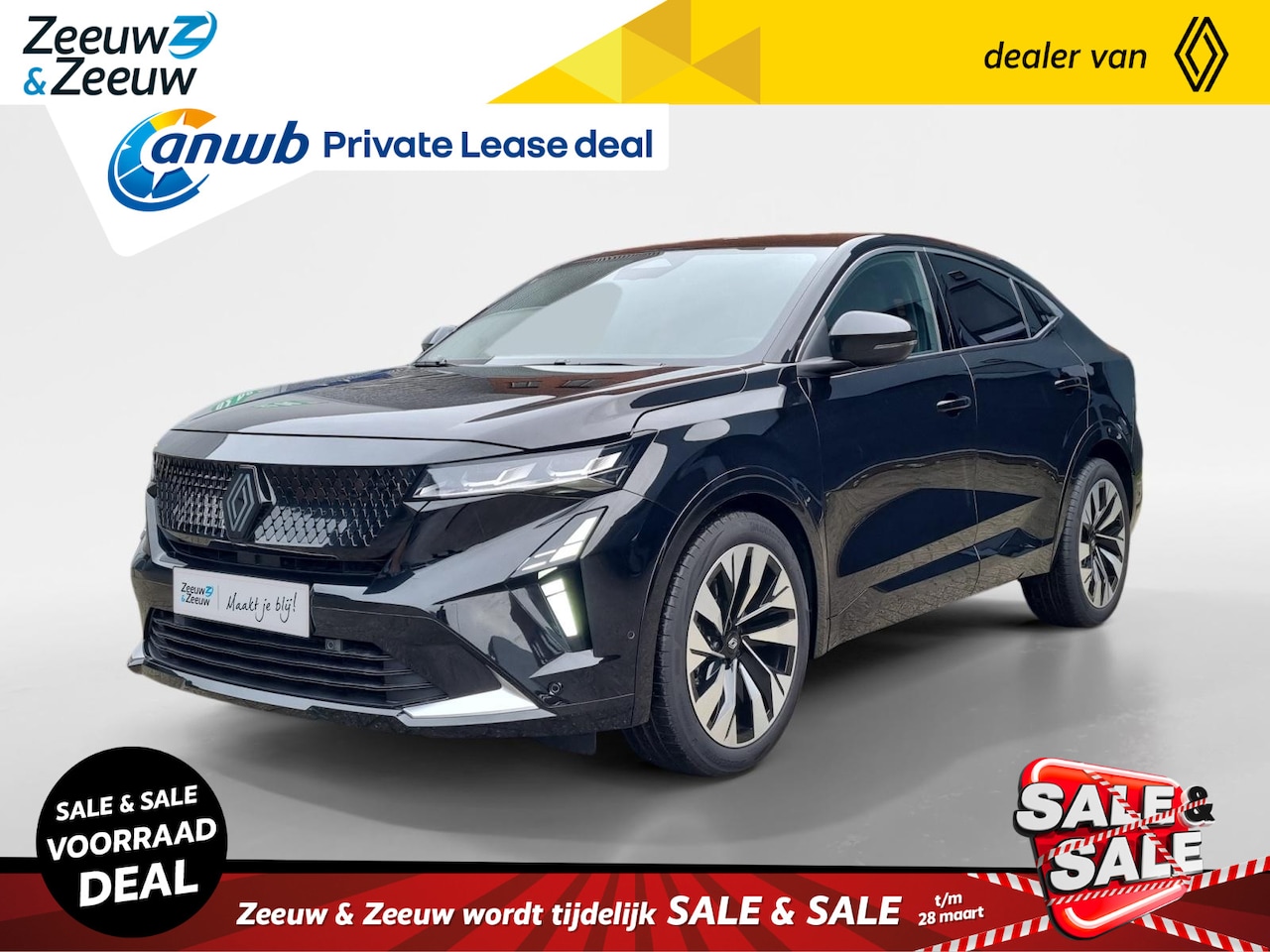 Renault Rafale - 1.2 E-Tech full hybrid 200 techno Op voorraad bij Zeeuw en Zeeuw Naaldwijk // Nu met 7.00 - AutoWereld.nl