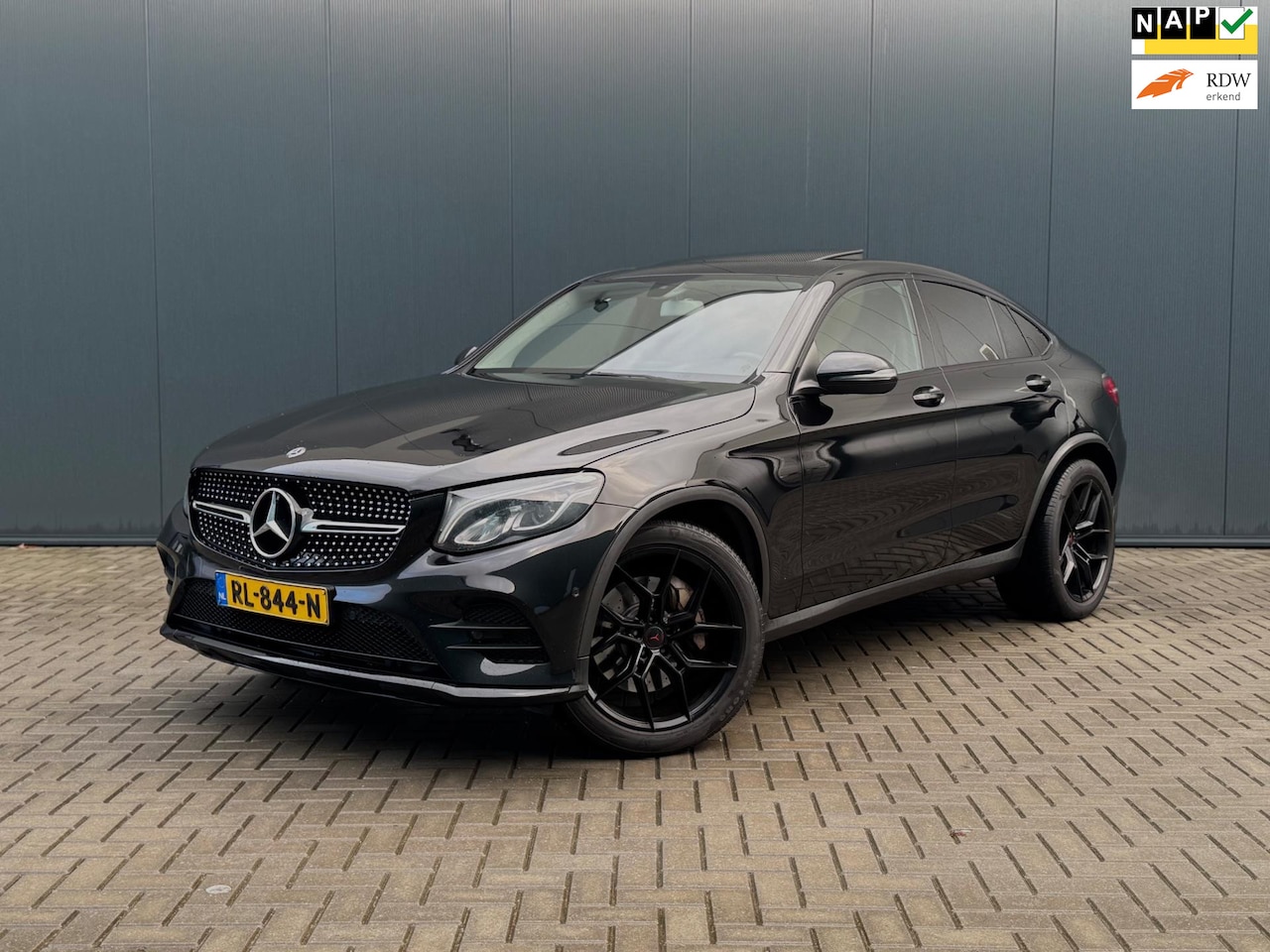 Mercedes-Benz GLC-klasse Coupé - 250 4MATIC AMG|NAP|9 G TRONIC| SCHUIFDAK|LEER - AutoWereld.nl