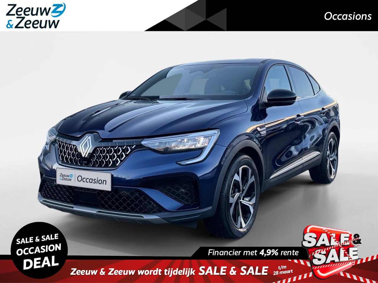 Renault Arkana - 145PK E-Tech full hybrid Techno Automaat | Bose Audio | Adaptive Cruise Control | Digital - AutoWereld.nl