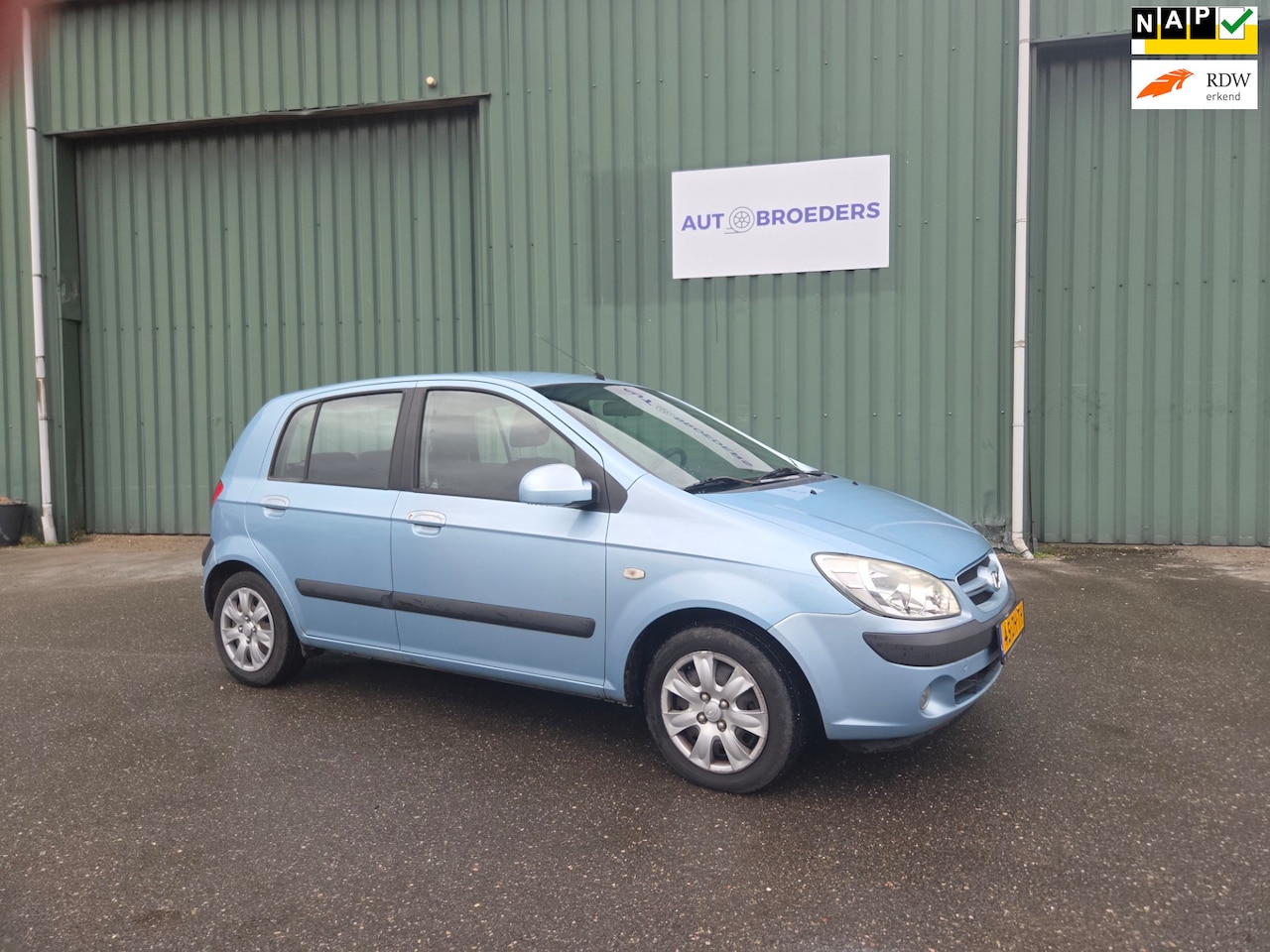 Hyundai Getz - 1.4i Active Joy - ONDERHOUDEN - PARKEERSENSOREN - ELEKTRISCHE RAMEN - AutoWereld.nl