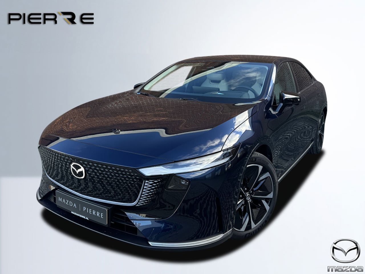 Mazda 6e - NU VOOR € 299,- PER MAAND! * TAKUMI 68.8 kWh NAVIGATIE | PANORAMA DAK | 19 INCH LMV | ROND - AutoWereld.nl