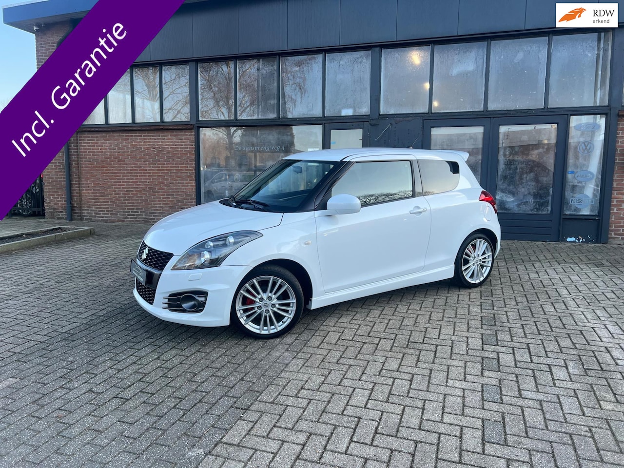 Suzuki Swift - 1.6 Sport 1.6 Sport, Xenon, Parelmoer wit - AutoWereld.nl