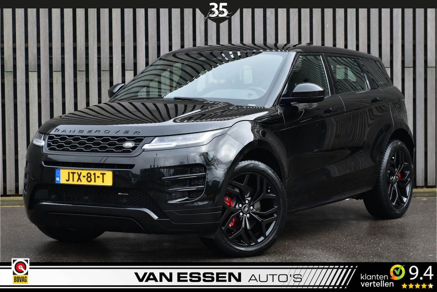 Land Rover Range Rover Evoque - 1.5 P300e AWD R-Dynamic HSE Pano Trekhaak Leder Memory Stoelverw./Ventilatie Meridian! - AutoWereld.nl