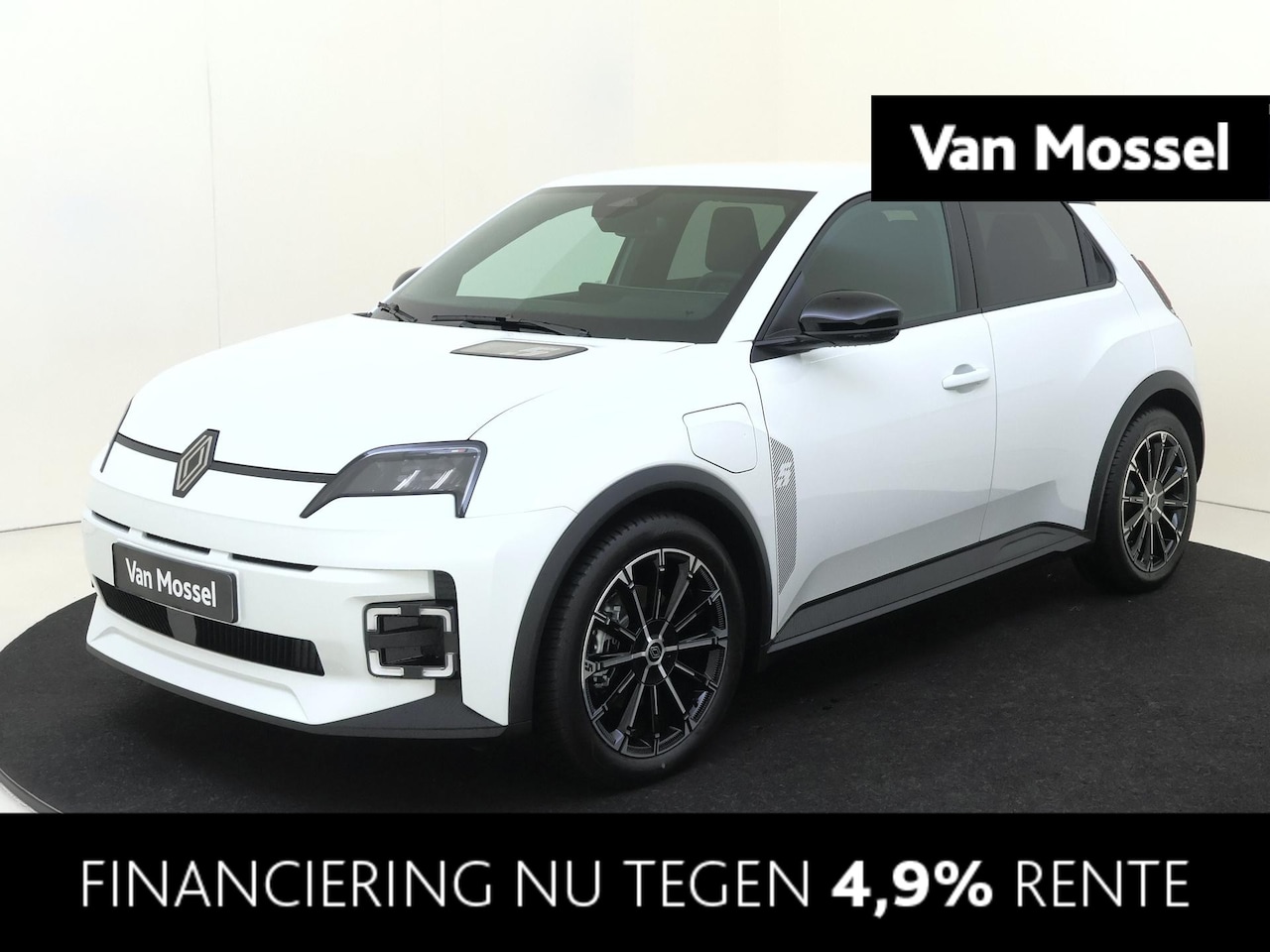 Renault 5 - comfort range techno 52 kWh Metallic lak | apple carplay | android auto - AutoWereld.nl