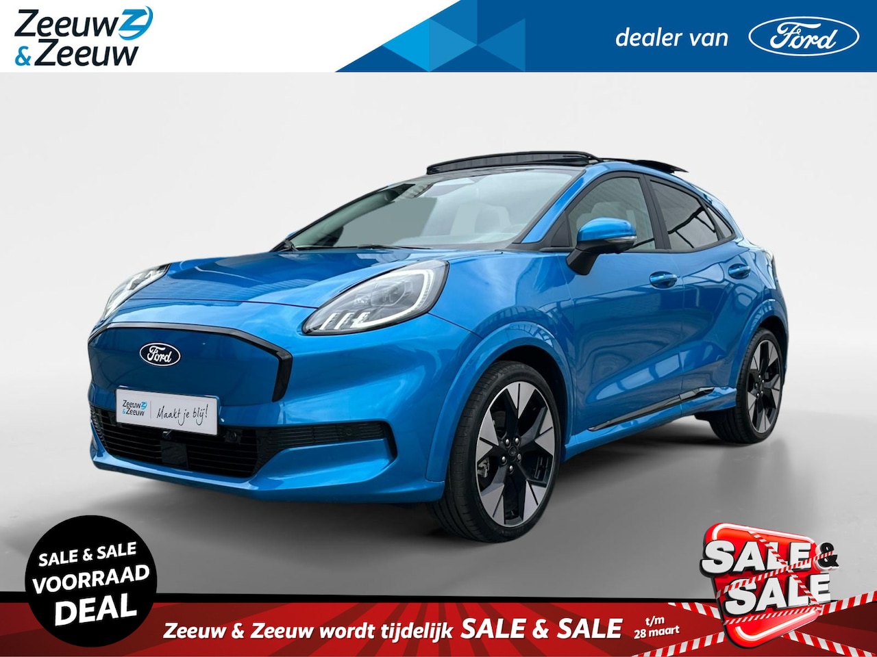 Ford Puma Gen-E - Premium 44 kWh | Driver Assistancepack | Winterpack | Matrix Ledkoplampen | Panoramadak | - AutoWereld.nl