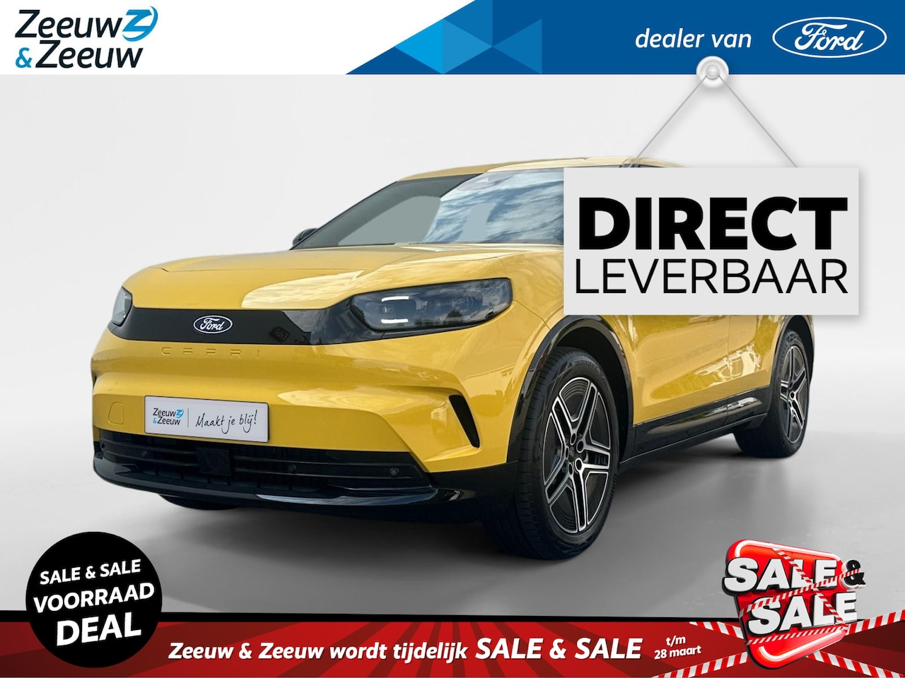 Ford Capri - Premium Extended Range RWD 77 kWh | Uit Voorraad Leverbaar | Prijs inclusief 3000 euro For - AutoWereld.nl