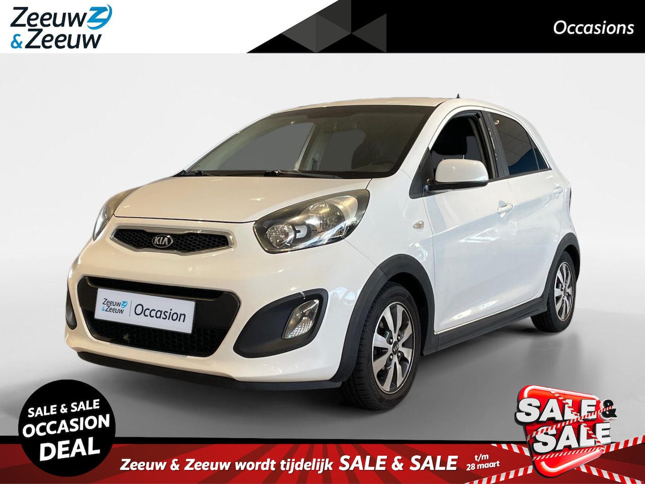 Kia Picanto - 1.0 CVVT ISG R-Cross | Lichtmetalen velgen | Airco - AutoWereld.nl
