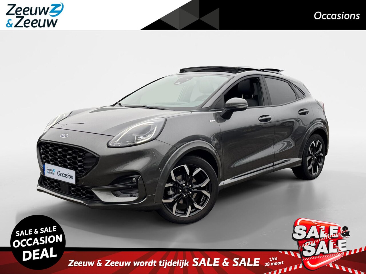 Ford Puma - 1.0 EcoBoost Hybrid ST-Line X | Apple Carplay/Android Auto | Adaptive Cruise Control | Ach - AutoWereld.nl