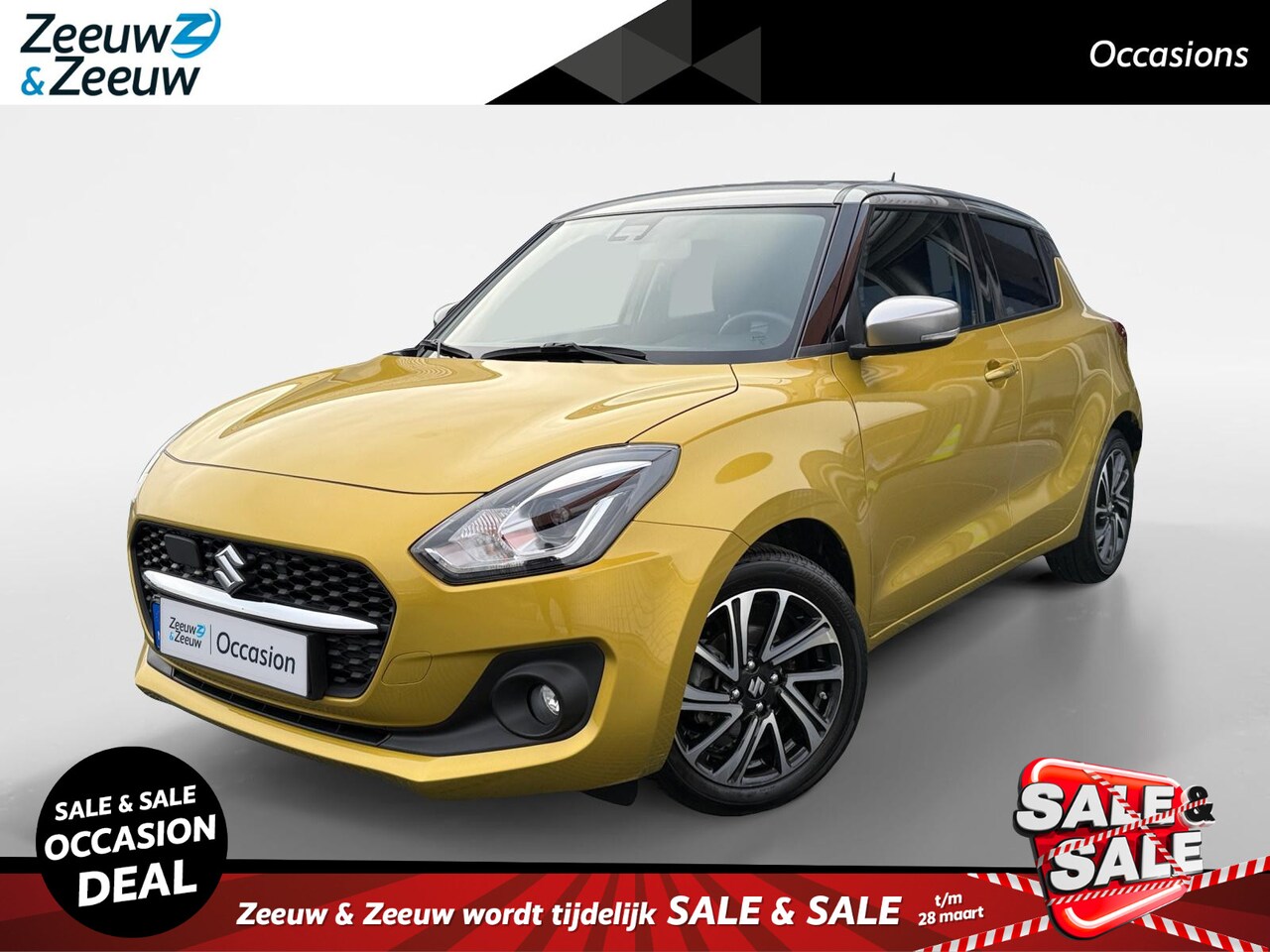 Suzuki Swift - 1.2 Style Smart Hybrid Achteruitrijcamera| Apple Carplay/Android Auto| lichtmetalen velgen - AutoWereld.nl