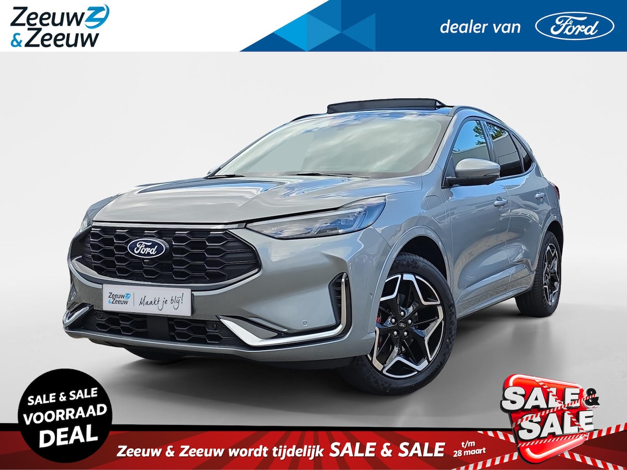 Ford Kuga - 2.5 PHEV ST-Line X | Nieuw te bestellen | €4000,- korting | 2100kg trekgewicht | 0,99% ren - AutoWereld.nl