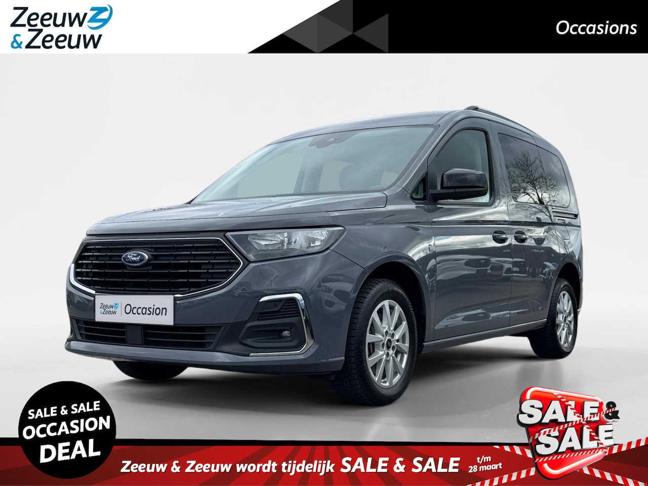 Ford Tourneo Connect - Titanium 1.5 EcoBoost 115 pk | LM velgen | Achteruitrijcamera | Navigatie | Adapt. Cruise - AutoWereld.nl