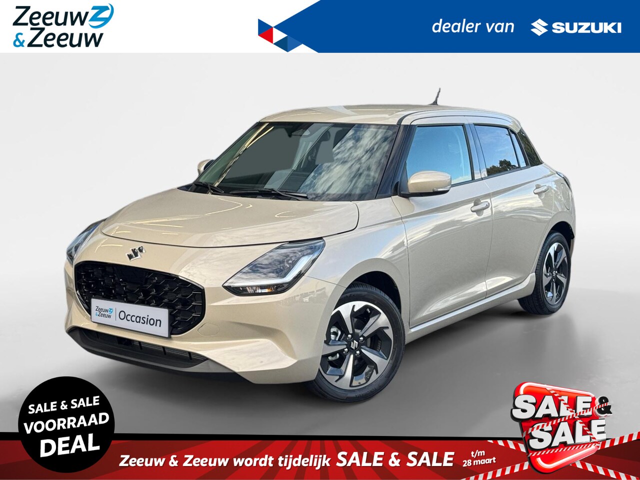 Suzuki Swift - 1.2 Style Smart Hybrid | Ook andere kleuren leverbaar! | Navigatie | Climate Control | - AutoWereld.nl